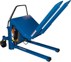 Vestil - 6,000 Lb Load Limit, Standard Portable Tilting Table - 90° Tilting Angle, 3-5/8' Low Height - USA Tool & Supply