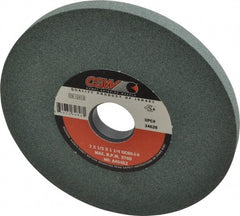 Camel Grinding Wheels - 7" Diam x 1-1/4" Hole x 1/2" Thick, I Hardness, 80 Grit Surface Grinding Wheel - Silicon Carbide, Type 1, Medium Grade, 3,760 Max RPM, Vitrified Bond, No Recess - USA Tool & Supply