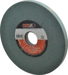 Camel Grinding Wheels - 7" Diam x 1-1/4" Hole x 1/2" Thick, I Hardness, 100 Grit Surface Grinding Wheel - Silicon Carbide, Type 1, Fine Grade, 3,760 Max RPM, Vitrified Bond, No Recess - USA Tool & Supply