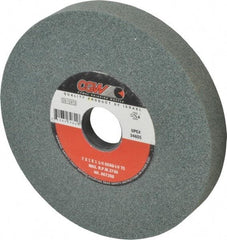 Camel Grinding Wheels - 7" Diam x 1-1/4" Hole x 1" Thick, I Hardness, 60 Grit Surface Grinding Wheel - Silicon Carbide, Type 5, Medium Grade, 3,760 Max RPM, Vitrified Bond, One-Side Recess - USA Tool & Supply