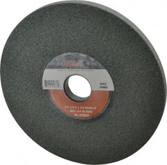 Camel Grinding Wheels - 8" Diam x 1-1/4" Hole x 1/2" Thick, I Hardness, 60 Grit Surface Grinding Wheel - Silicon Carbide, Type 1, Medium Grade, 3,600 Max RPM, Vitrified Bond, No Recess - USA Tool & Supply