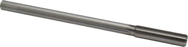 Made in USA - 0.506" High Speed Steel 6 Flute Chucking Reamer - Straight Flute, 0.4355" Straight Shank, 2" Flute Length, 8" OAL - USA Tool & Supply