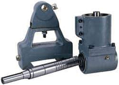 Interstate - Milling Head Angle Attachment Set - R8 Spindle Taper, Compatible with Bridgeport Type - USA Tool & Supply