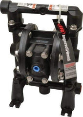 ARO/Ingersoll-Rand - 1/2" NPT, Metallic, Air Operated Diaphragm Pump - Nitrile Diaphragm, Aluminum Housing - USA Tool & Supply