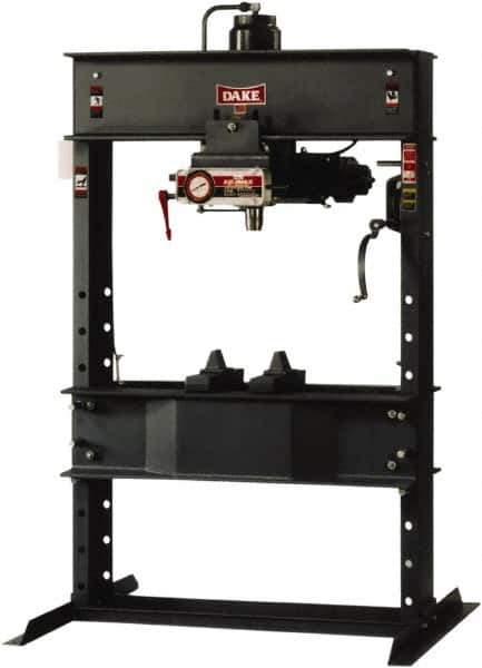 Dake - 150 Ton Electric Shop Press - 16 Inch Stroke, 2 HP - USA Tool & Supply