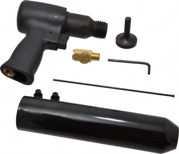 Florida Pneumatic - 3,700 BPM, Pneumatic Inline Needle Scaler - USA Tool & Supply