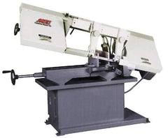 Vectrax - 9 x 14-9/16" Max Capacity, Manual Step Pulley Horizontal Bandsaw - 82, 127, 186 & 300 SFPM Blade Speed, 220 Volts, 2 hp, 3 Phase - USA Tool & Supply