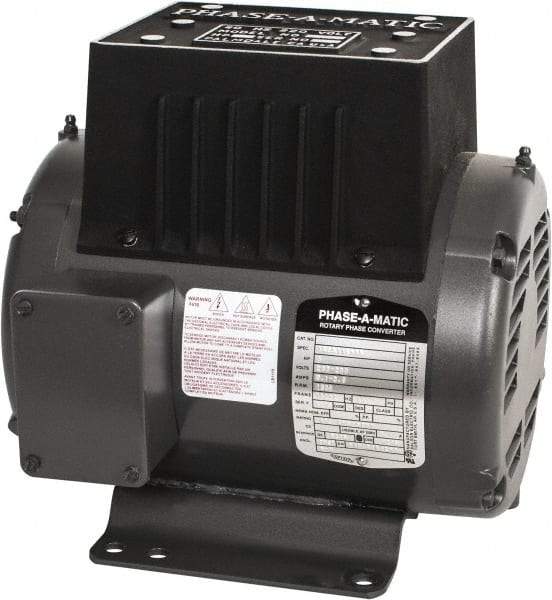 Made in USA - 3 hp Rotary Phase Converter - USA Tool & Supply