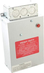 Made in USA - 1/3 to 3/4 hp Static Phase Converter - USA Tool & Supply