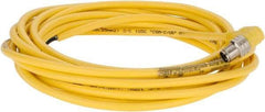 Brad Harrison - 4 Amp, Male 90° Cordset Sensor and Receptacle - 250 VAC/VDC, 4m Cable Length, IP68 Ingress Rating - USA Tool & Supply