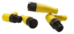 Brad Harrison - Female Straight Cordset Sensor and Receptacle - 250 VAC/VDC, 4m Cable Length, IP68 Ingress Rating - USA Tool & Supply