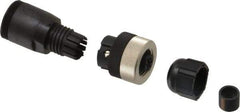 Brad Harrison - 4 Amp, Female Straight Field Attachable Connector Sensor and Receptacle - 250 VAC, 300 VDC, IP67 Ingress Rating - USA Tool & Supply