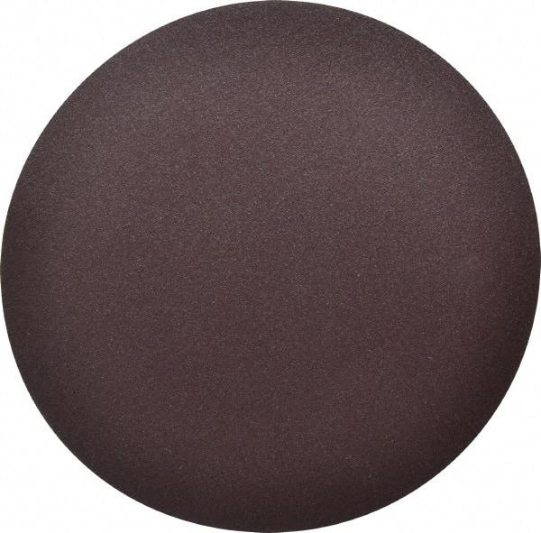 3M - 5" Diam, 220 Grit Aluminum Oxide Adhesive PSA Disc - Very Fine Grade, Maroon, J Weighted Backing, Flexible, Use with Random Orbital Sanders - USA Tool & Supply