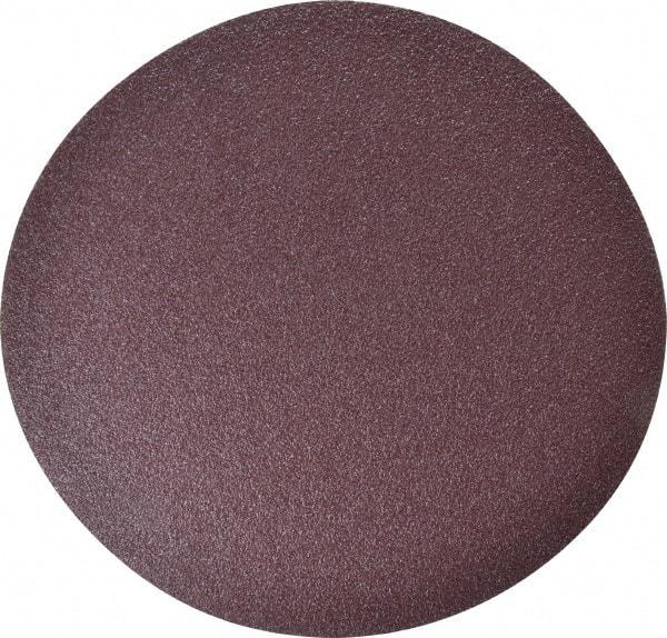 3M - 6" Diam, 80 Grit Aluminum Oxide Adhesive PSA Disc - Medium Grade, Maroon, J Weighted Backing, Flexible, Use with Random Orbital Sanders - USA Tool & Supply