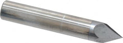 Accupro - 1/2" Diam 2 Flute Single End Solid Carbide Chamfer Mill - USA Tool & Supply