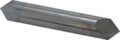 Accupro - 1/2" Diam 2 Flute Double End Solid Carbide Chamfer Mill - USA Tool & Supply