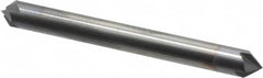 Accupro - 1/4" Diam 4 Flute Double End Solid Carbide Chamfer Mill - USA Tool & Supply