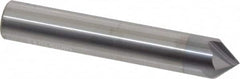 Accupro - 1/2" Diam 4 Flute Single End Solid Carbide Chamfer Mill - USA Tool & Supply