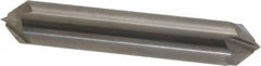 Accupro - 1/2" Diam 4 Flute Double End Solid Carbide Chamfer Mill - USA Tool & Supply
