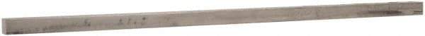 Value Collection - 12" Long x 3/8" High x 3/8" Wide, Plain Key Stock - Stainless Steel - USA Tool & Supply