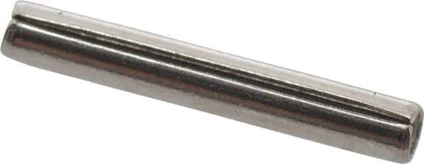 Value Collection - 1/16" Diam x 7/16" Long Slotted Spring Pin - Grade 18-8 Stainless Steel - USA Tool & Supply