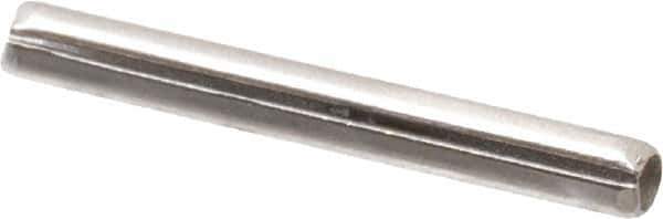 Value Collection - 1/16" Diam x 9/16" Long Slotted Spring Pin - Grade 18-8 Stainless Steel - USA Tool & Supply