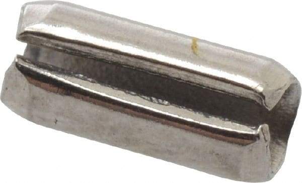 Value Collection - 5/64" Diam x 3/16" Long Slotted Spring Pin - Grade 18-8 Stainless Steel - USA Tool & Supply