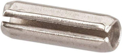 Value Collection - 5/64" Diam x 1/4" Long Slotted Spring Pin - Grade 18-8 Stainless Steel - USA Tool & Supply