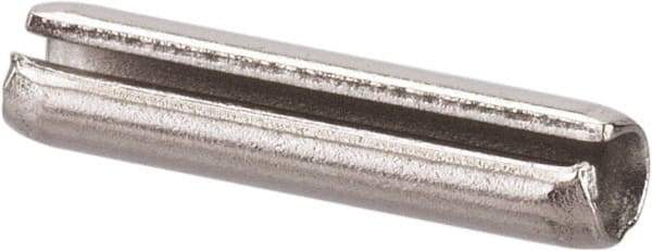 Value Collection - 5/64" Diam x 3/8" Long Slotted Spring Pin - Grade 18-8 Stainless Steel - USA Tool & Supply