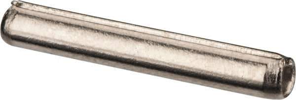 Value Collection - 5/64" Diam x 1/2" Long Slotted Spring Pin - Grade 18-8 Stainless Steel - USA Tool & Supply