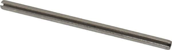 Value Collection - 5/64" Diam x 1-1/2" Long Slotted Spring Pin - Grade 18-8 Stainless Steel - USA Tool & Supply