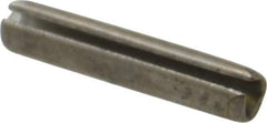 Value Collection - 3/32" Diam x 1/2" Long Slotted Spring Pin - Grade 18-8 Stainless Steel - USA Tool & Supply