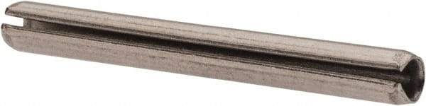 Value Collection - 3/32" Diam x 7/8" Long Slotted Spring Pin - Grade 18-8 Stainless Steel - USA Tool & Supply