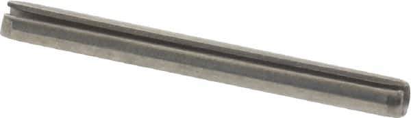 Value Collection - 3/32" Diam x 1" Long Slotted Spring Pin - Grade 18-8 Stainless Steel - USA Tool & Supply