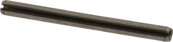 Value Collection - 3/32" Diam x 1-1/8" Long Slotted Spring Pin - Grade 18-8 Stainless Steel - USA Tool & Supply