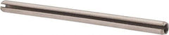 Value Collection - 3/32" Diam x 1-1/2" Long Slotted Spring Pin - Grade 18-8 Stainless Steel - USA Tool & Supply