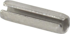 Value Collection - 1/8" Diam x 7/16" Long Slotted Spring Pin - Grade 18-8 Stainless Steel - USA Tool & Supply