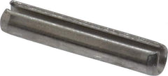 Value Collection - 1/8" Diam x 5/8" Long Slotted Spring Pin - Grade 18-8 Stainless Steel - USA Tool & Supply