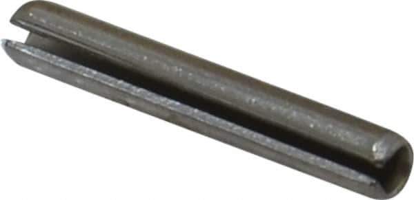 Value Collection - 1/8" Diam x 13/16" Long Slotted Spring Pin - Grade 18-8 Stainless Steel - USA Tool & Supply