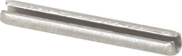 Value Collection - 1/8" Diam x 15/16" Long Slotted Spring Pin - Grade 18-8 Stainless Steel - USA Tool & Supply