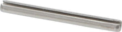 Value Collection - 1/8" Diam x 1-1/4" Long Slotted Spring Pin - Grade 18-8 Stainless Steel - USA Tool & Supply