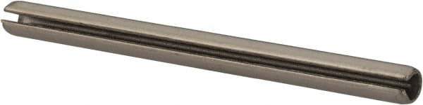 Value Collection - 1/8" Diam x 1-5/8" Long Slotted Spring Pin - Grade 18-8 Stainless Steel - USA Tool & Supply