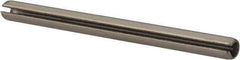 Value Collection - 1/8" Diam x 1-5/8" Long Slotted Spring Pin - Grade 18-8 Stainless Steel - USA Tool & Supply