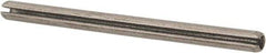 Value Collection - 1/8" Diam x 1-7/8" Long Slotted Spring Pin - Grade 18-8 Stainless Steel - USA Tool & Supply