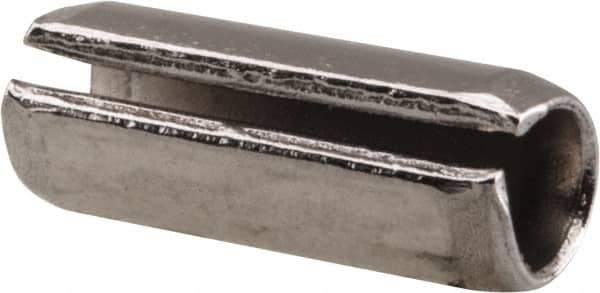Value Collection - 5/32" Diam x 7/16" Long Slotted Spring Pin - Grade 18-8 Stainless Steel - USA Tool & Supply