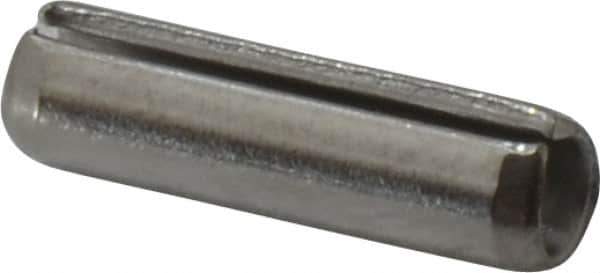 Value Collection - 5/32" Diam x 9/16" Long Slotted Spring Pin - Grade 18-8 Stainless Steel - USA Tool & Supply