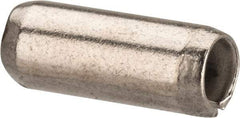 Value Collection - 3/16" Diam x 1/2" Long Slotted Spring Pin - Grade 18-8 Stainless Steel - USA Tool & Supply