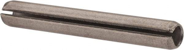 Value Collection - 3/16" Diam x 1-3/8" Long Slotted Spring Pin - Grade 18-8 Stainless Steel - USA Tool & Supply