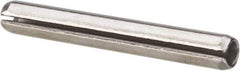Value Collection - 3/16" Diam x 1-1/2" Long Slotted Spring Pin - Grade 18-8 Stainless Steel - USA Tool & Supply