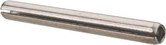 Value Collection - 3/16" Diam x 1-3/4" Long Slotted Spring Pin - Grade 18-8 Stainless Steel - USA Tool & Supply